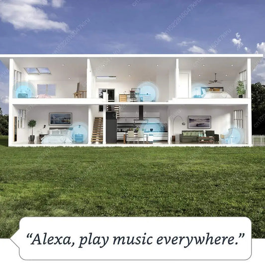 Alexa Echo Dot Max Smart Speaker – Premium Sound, WiFi/Bluetooth, Voice Control, Zigbee Hub, 3D Surround Audio, Smart Home Compatible