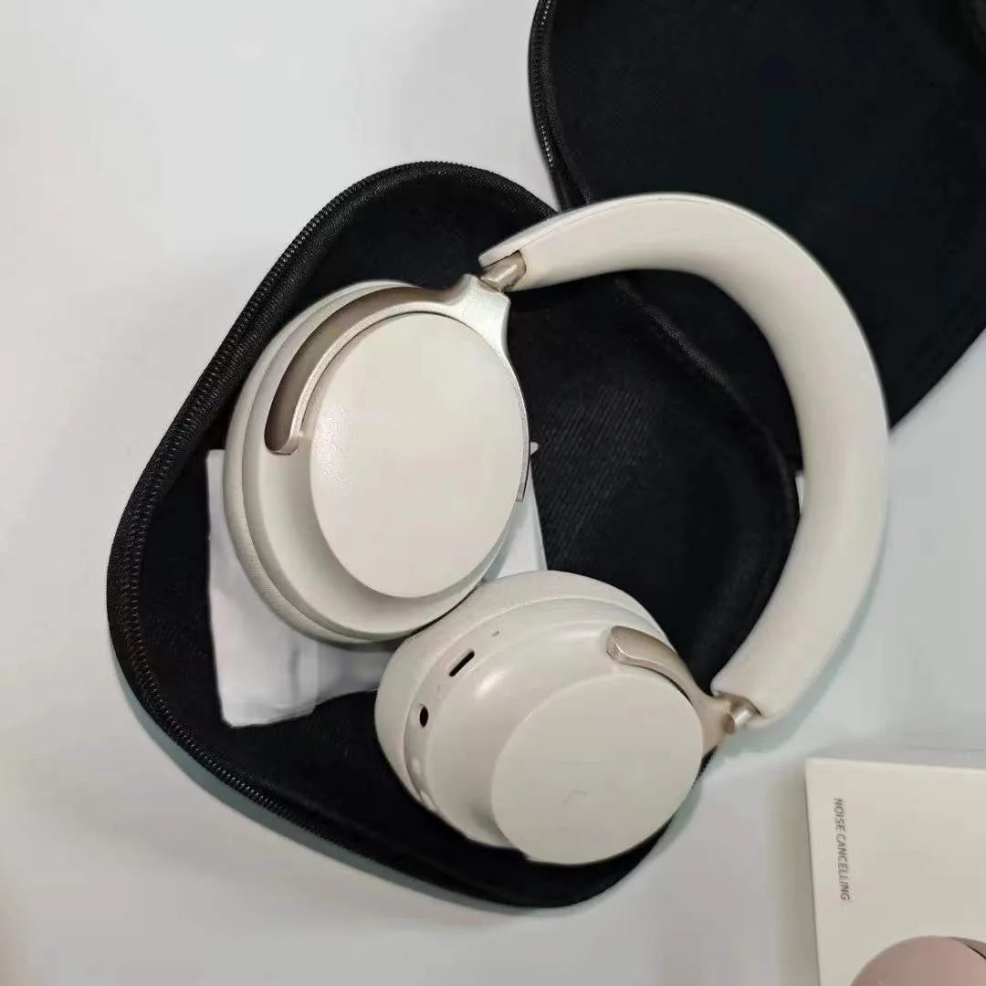 QC65 Ultra Wireless Bluetooth Headset – ANC Noise Cancelling Over-Ear Headphones with Mic, HiFi Sound, Long Battery Life (2025 Model)