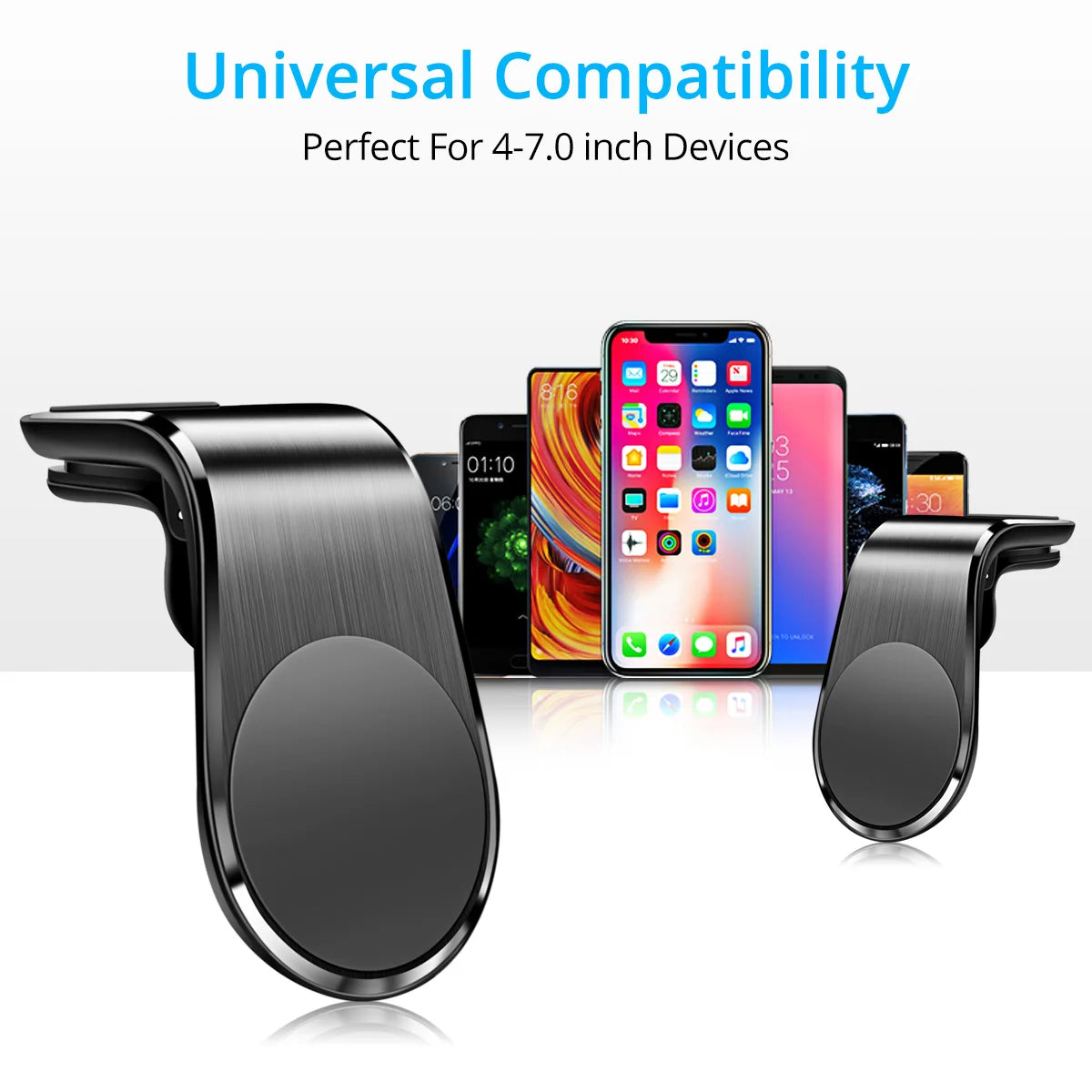 Magnetic Car Phone Holder – ANKNDO N38 Super Strong Air Vent Mount Compatible with MagSafe & All Smartphones
