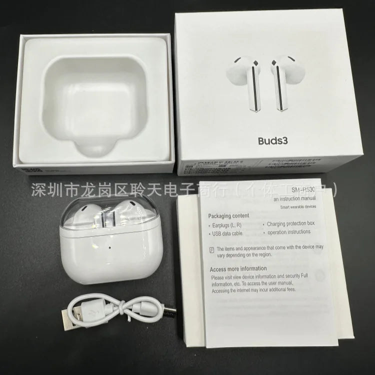 2025 Galaxy Buds3 / Buds3 Pro Bluetooth Earphones – Smart Wireless R530 with Ultra-Long Battery Life