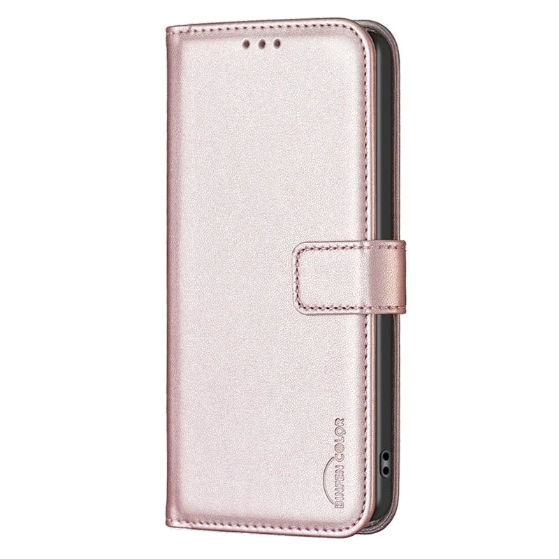 Infinix Smart 9 Wallet Case – Magnetic PU Leather Flip Cover with Card Holder & Shock Protection