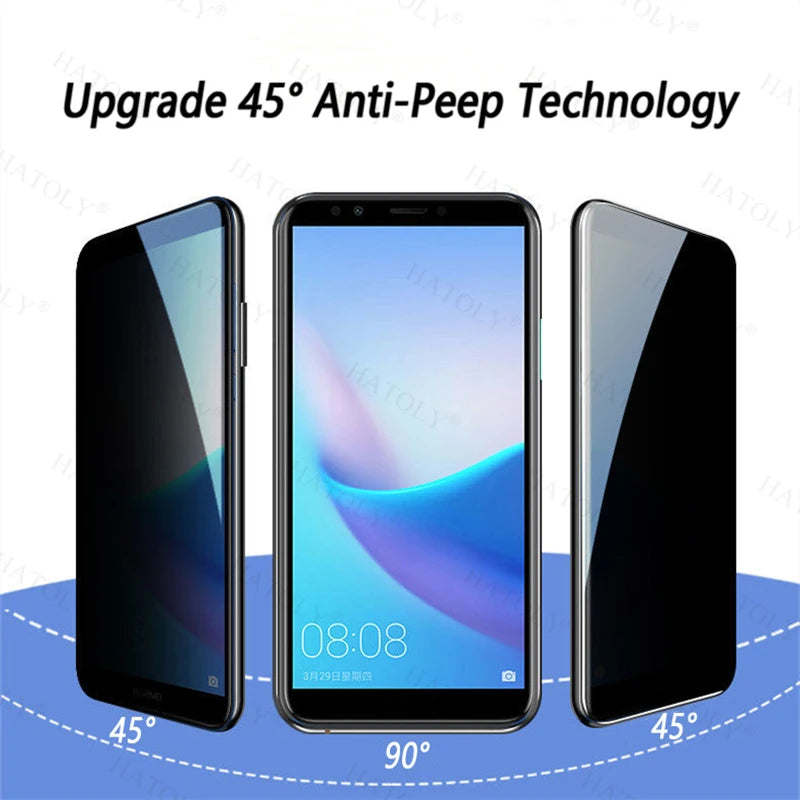 Vivo V40 SE 80W Privacy Tempered Glass – 6.67" 3D Anti-Spy Screen Protector, 9H Full Coverage, Ultra Thin