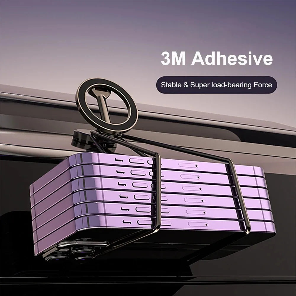Magnetic MagSafe Car Phone Holder – Universal Mount for iPhone 15/14/13 Pro Max & All Smartphones, Strong Dashboard Vehicle Support
