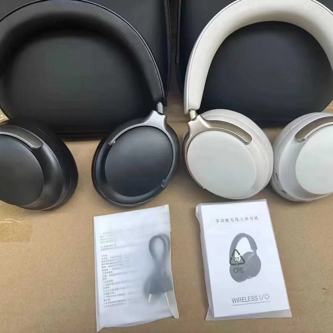 QC65 Ultra Wireless Bluetooth Headset – ANC Noise Cancelling Over-Ear Headphones with Mic, HiFi Sound, Long Battery Life (2025 Model)