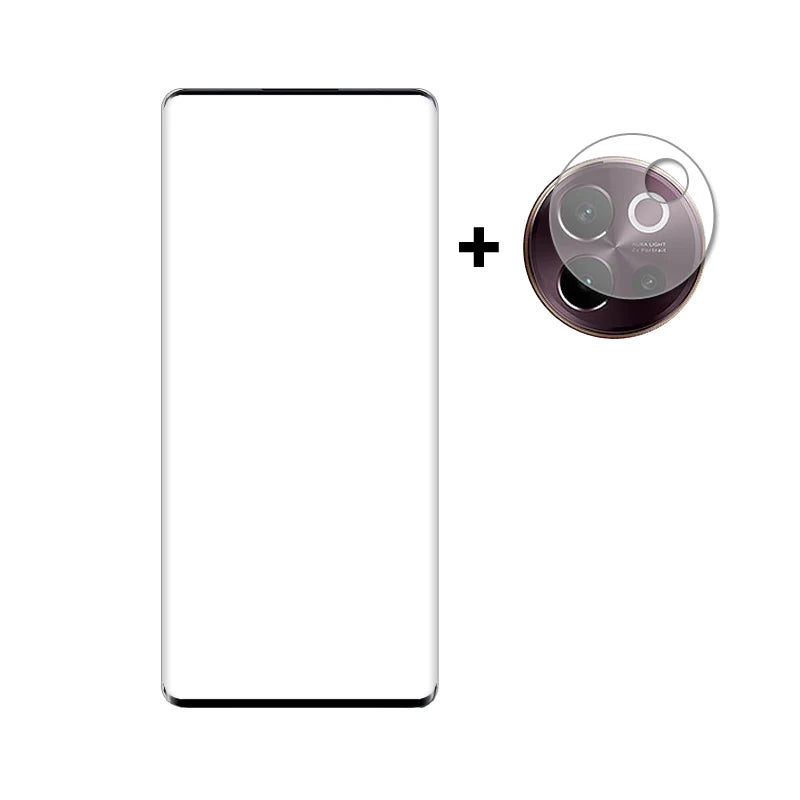 Vivo V40 SE 5G Screen Protector + Camera Lens Film – 6.67" Full Cover 9H Tempered Glass, Ultra-Clear & Shatter-Resistant
