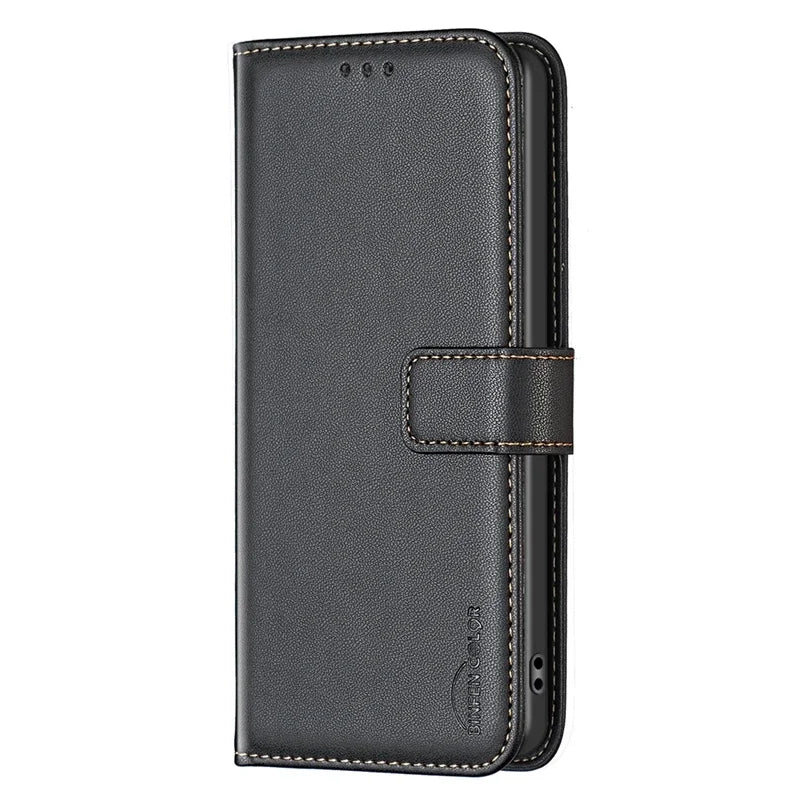 Infinix Smart 9 Wallet Case – Magnetic PU Leather Flip Cover with Card Holder & Shock Protection