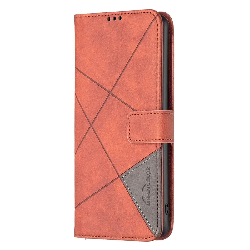 Infinix Smart 9 Wallet Case – Magnetic PU Leather Flip Cover with Card Holder & Shock Protection