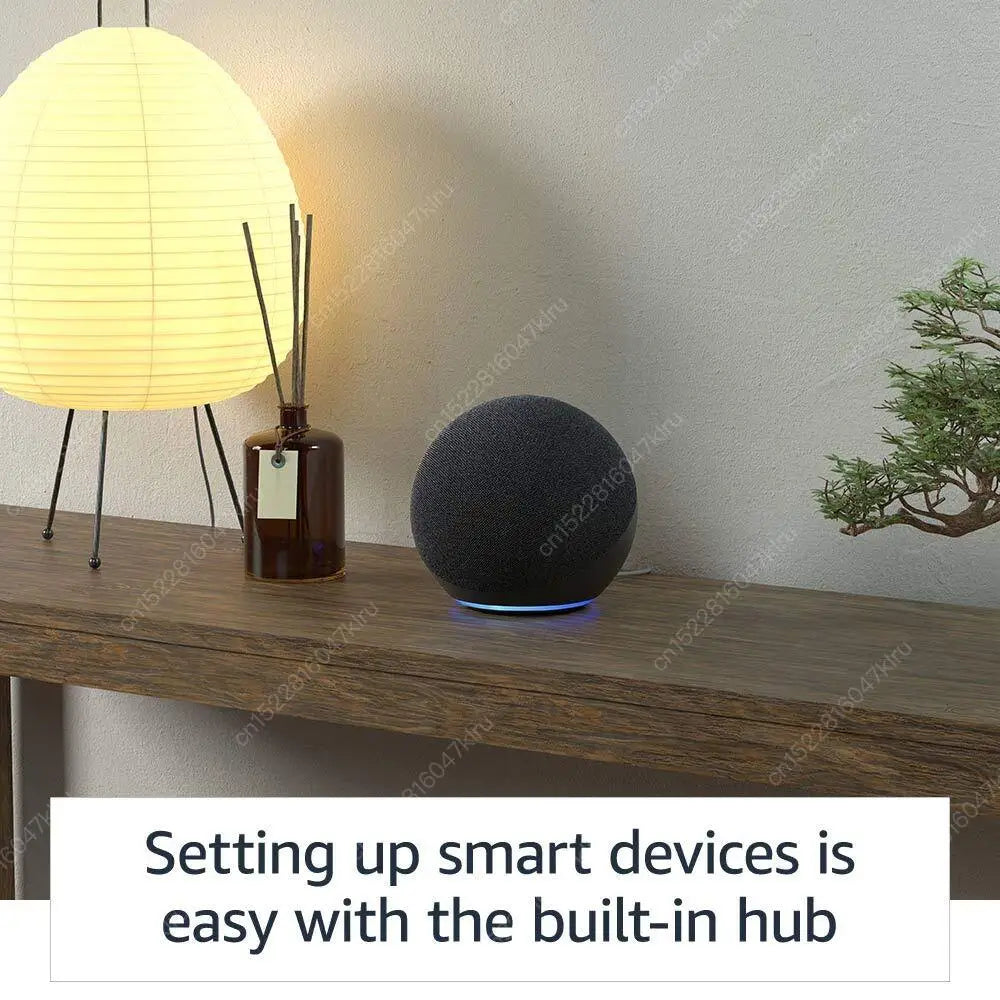 Alexa Echo Dot Max Smart Speaker – Premium Sound, WiFi/Bluetooth, Voice Control, Zigbee Hub, 3D Surround Audio, Smart Home Compatible