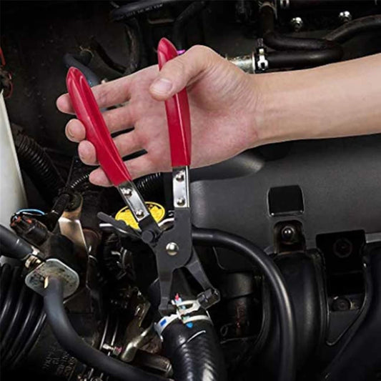 Flat Band Car Hose Clamp Pliers – Locking Removal Tool for Auto Water Pipe & Garden Hose Repairs
