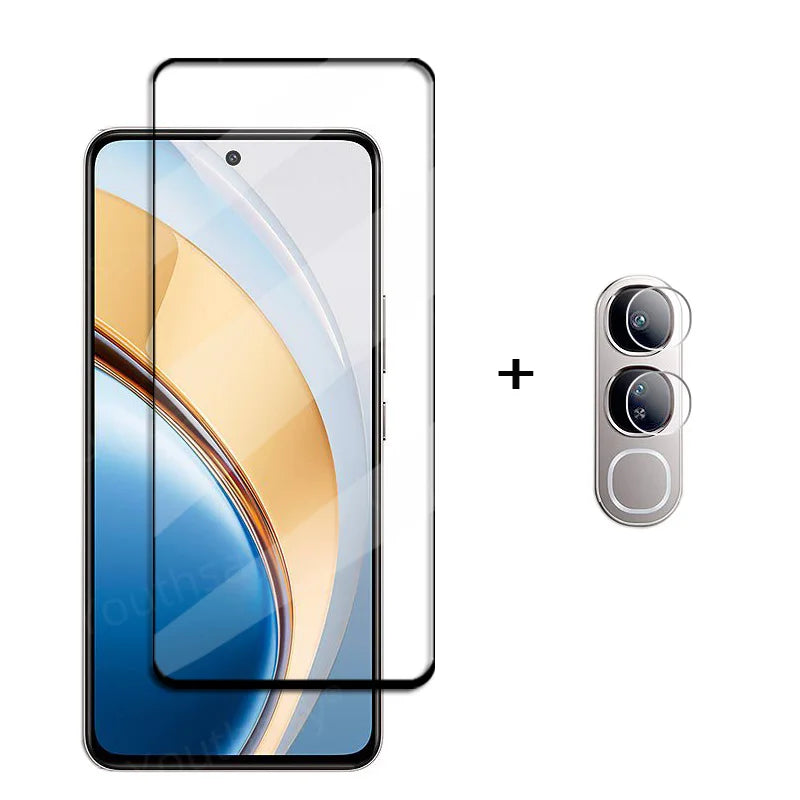 Vivo V40 Lite Screen Protector + Camera Lens Film – 1/2/3 Pack 9H Tempered Glass, Full Coverage, Bubble-Free