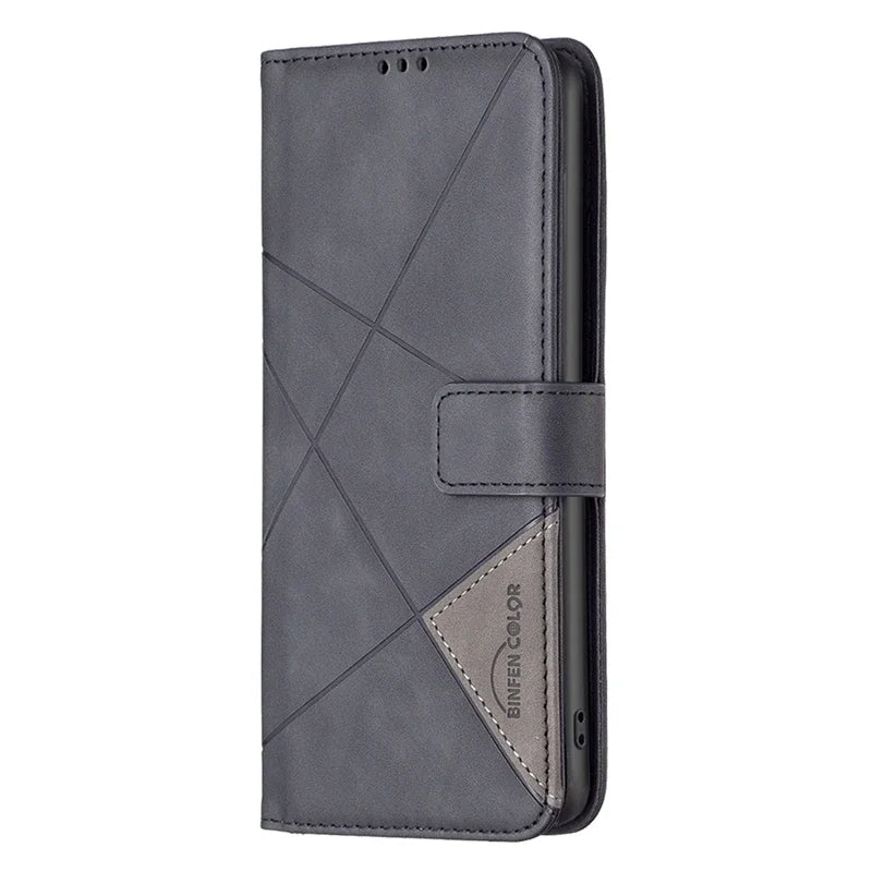 Infinix Smart 9 Wallet Case – Magnetic PU Leather Flip Cover with Card Holder & Shock Protection