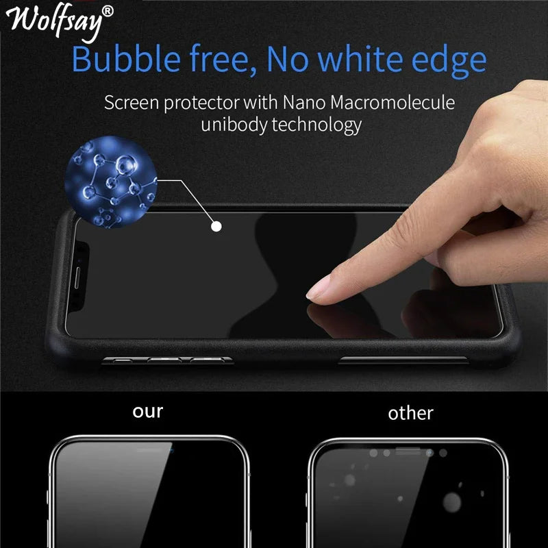 Vivo V40 6.78" Full Cover Screen Protector – 9H Tempered Glass & Camera Lens Film