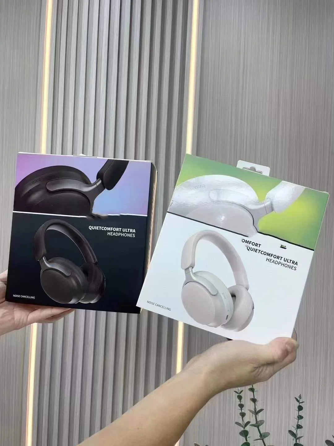 QC65 Ultra Wireless Bluetooth Headset – ANC Noise Cancelling Over-Ear Headphones with Mic, HiFi Sound, Long Battery Life (2025 Model)