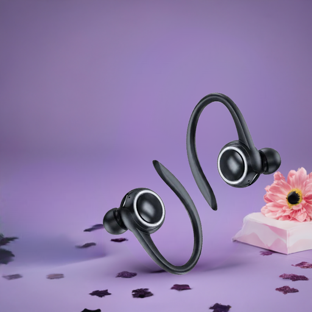 New Private Model Wireless Bluetooth Headset Ear Mounted Sports Business Painless Noise Reduction Stereo Headset