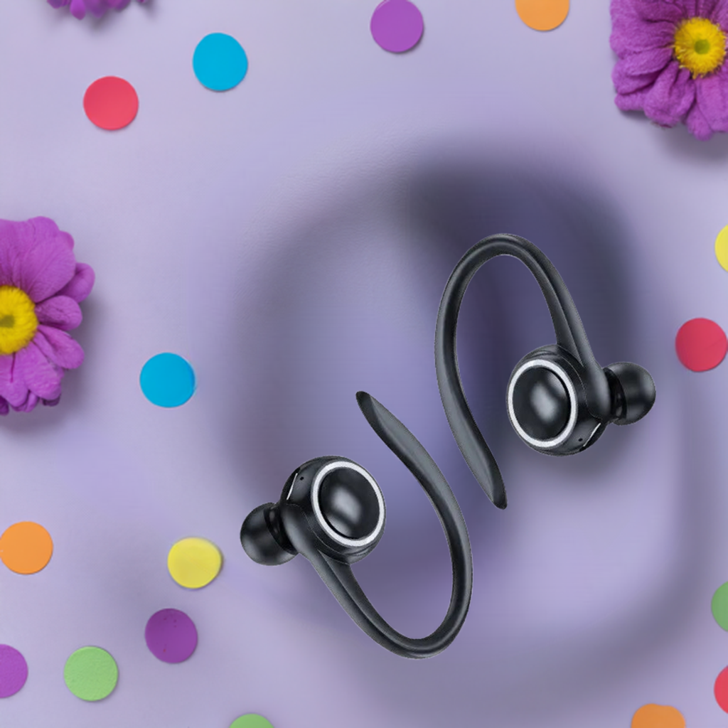 New Private Model Wireless Bluetooth Headset Ear Mounted Sports Business Painless Noise Reduction Stereo Headset