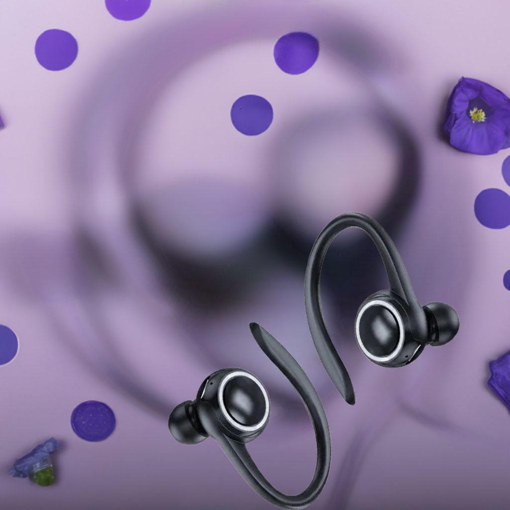 New Private Model Wireless Bluetooth Headset Ear Mounted Sports Business Painless Noise Reduction Stereo Headset